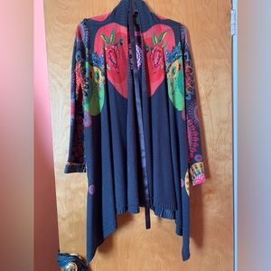Desigual floral cardigan sweater